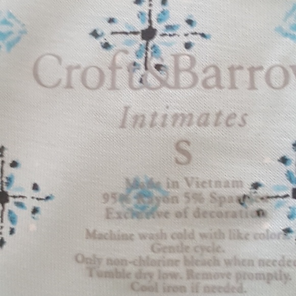 Croft & Barrow intimates Small (NWT) - Picture 4 of 4